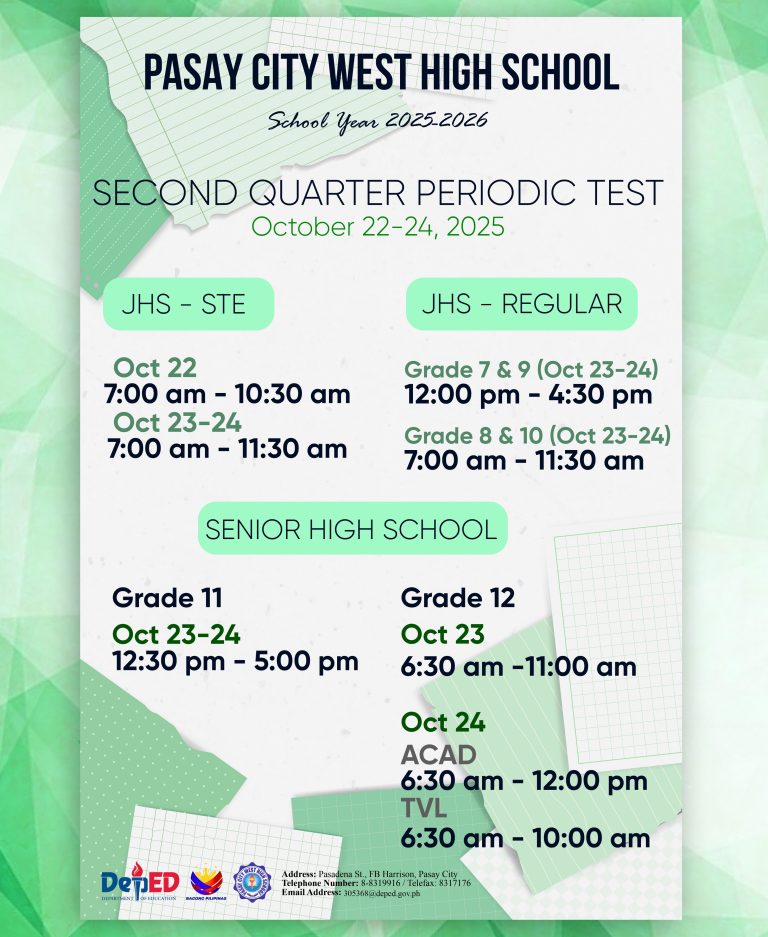 Second Quarterly Examination